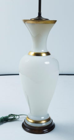 Baccarat Opaline Lamp
