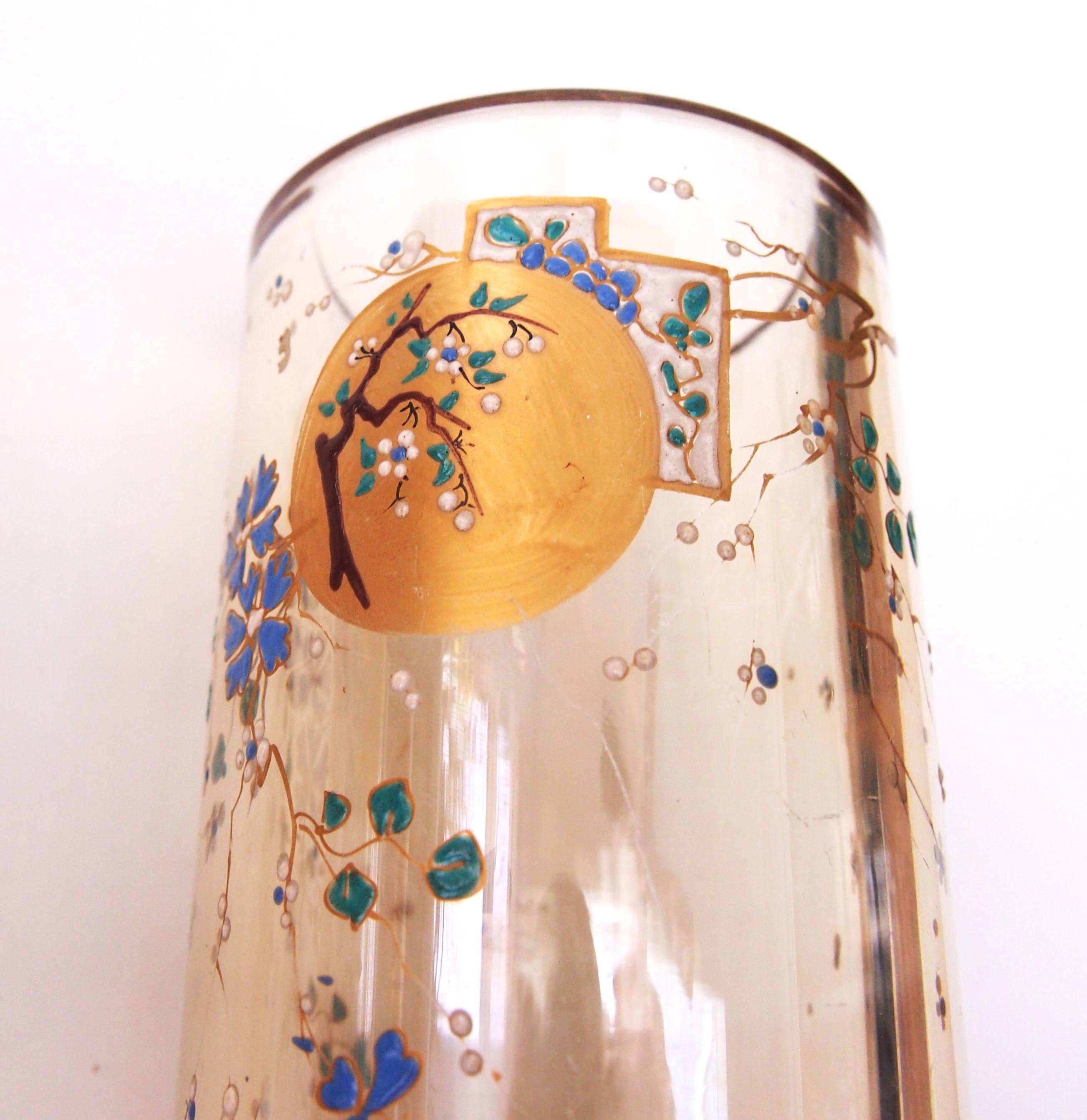 Paire de vases sur pied en cristal Clair de Lune de Baccarat, designés par Eugène Rousseau  en vente 6