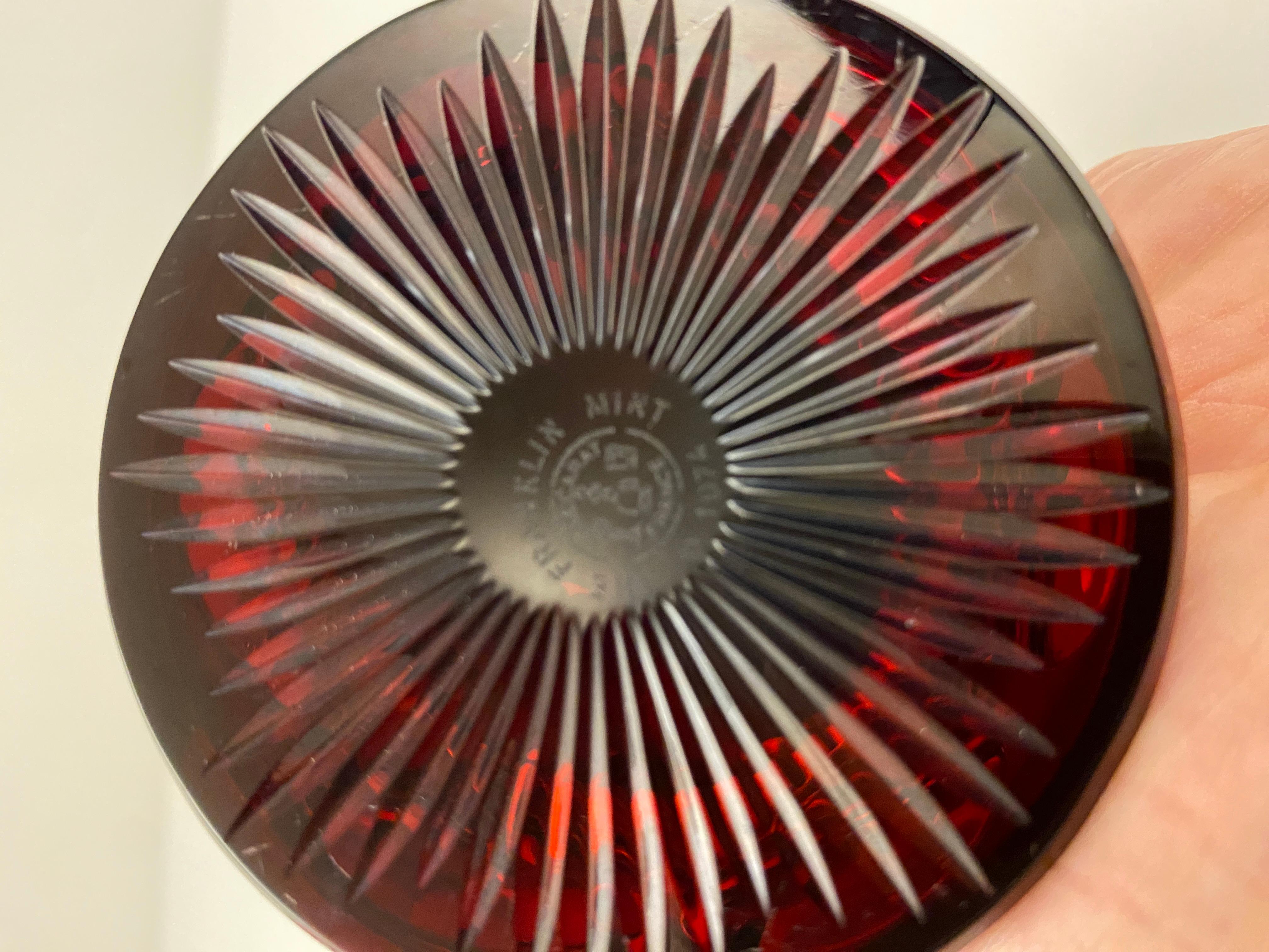 20th Century Baccarat Paperweight For Sale