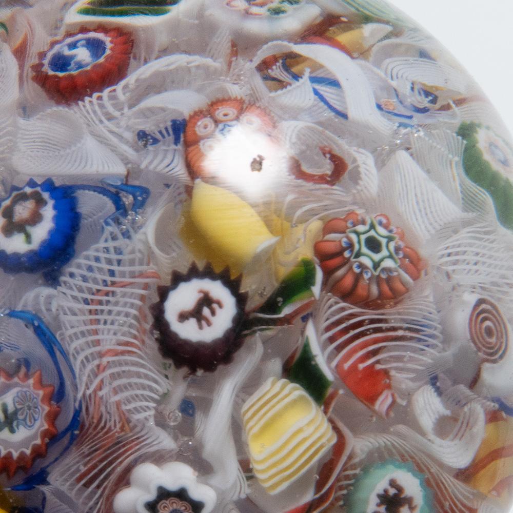 Pisapapeles Baccarat Gridel Millefiori B1847 en venta 1