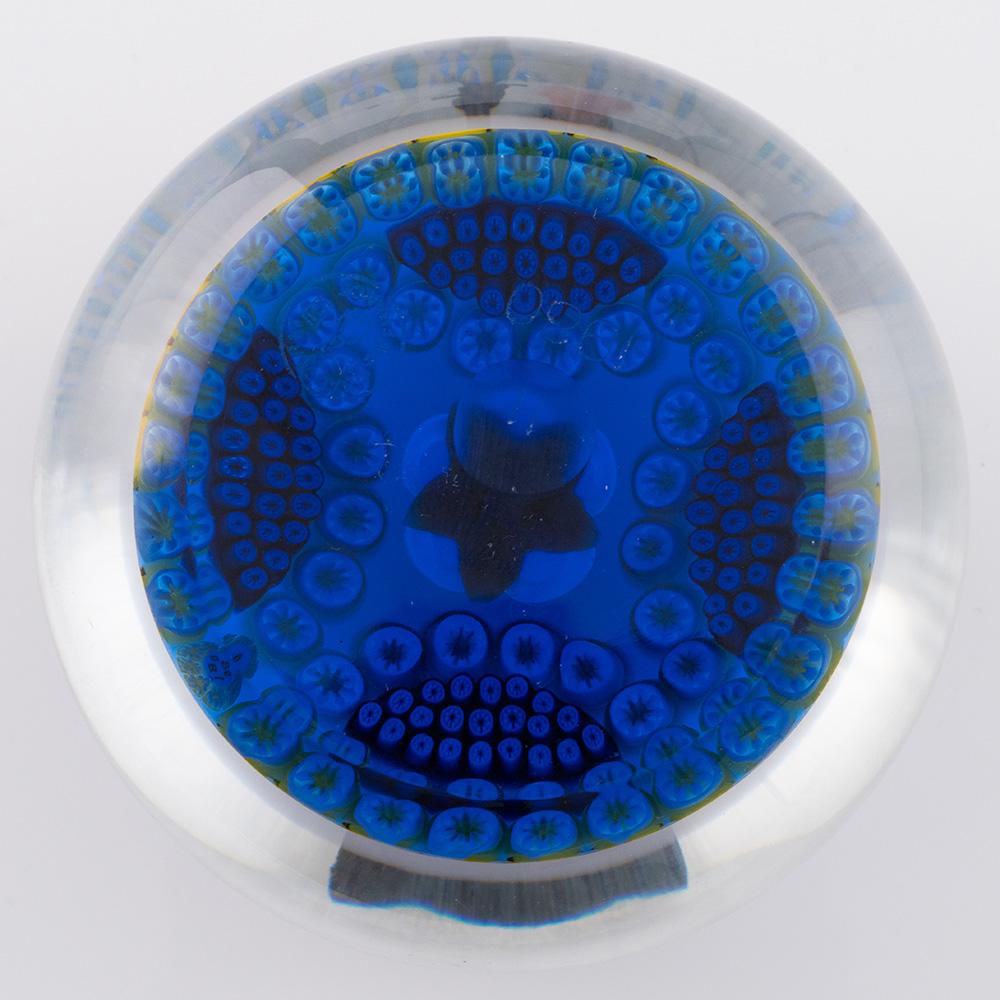 Baccarat Fermacarte Fiore Millefiori in vendita 1