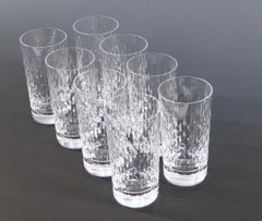Baccarat 'Paris' Cut Crystal Higball Glass Set