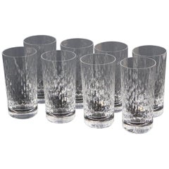 Baccarat 'Paris' Cut Crystal Higball Glass Set