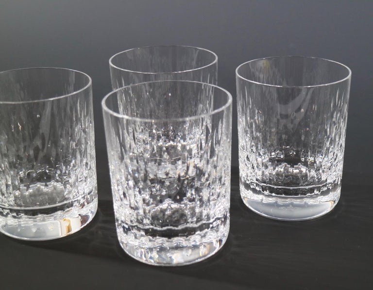 Baccarat 'Paris' Cut Crystal Tumbler Glass Set at 1stDibs