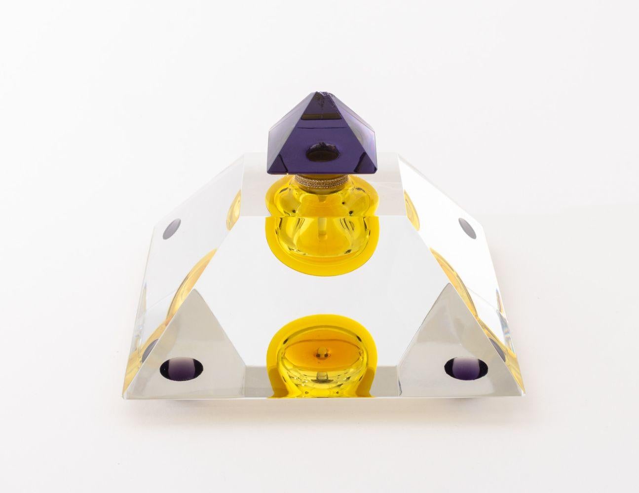 Baccarat Perfume Bottles, 3 In Good Condition For Sale In Astoria, NY