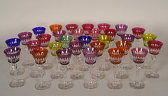 Baccarat, « Piccadilly » Roemer Glass Set, France, circa 1980