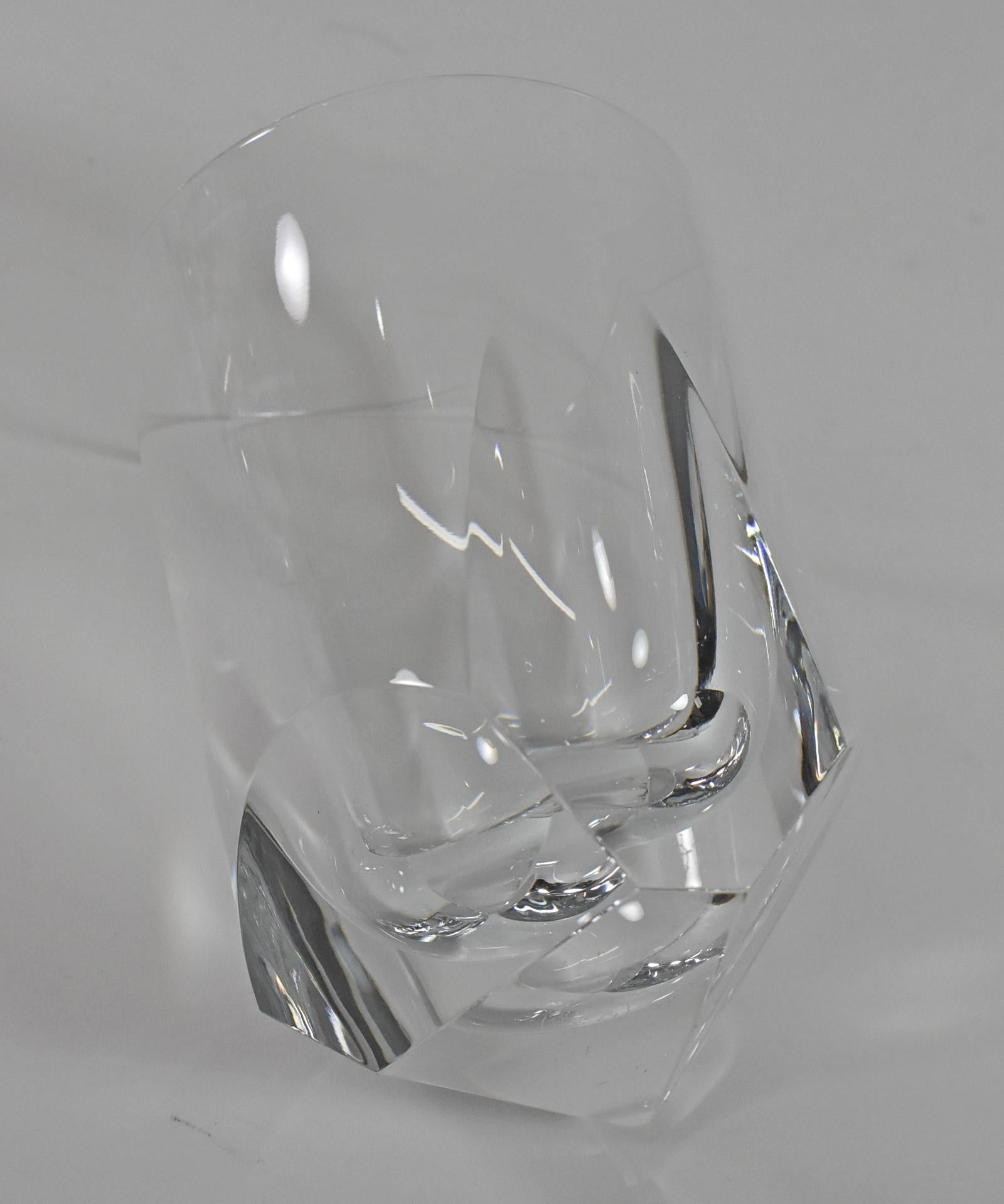 Baccarat Projection Decanter with 6 Glasses by Thomas Bastide 1
