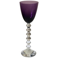 Gobelet en cristal violet de Baccarat:: France