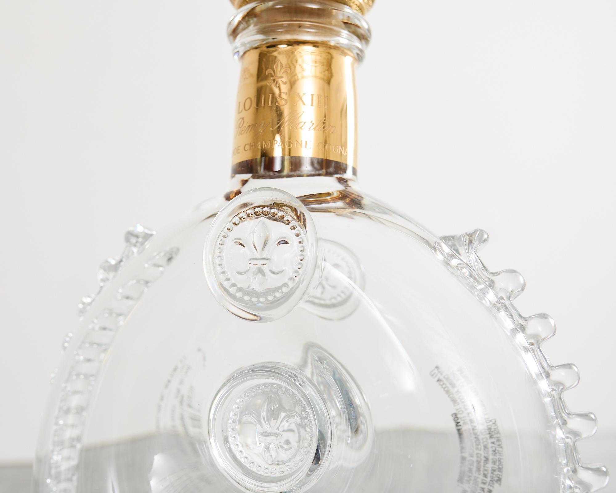 Decanter per cognac in cristallo Baccarat Remy Martin Louis XIII in vendita 6