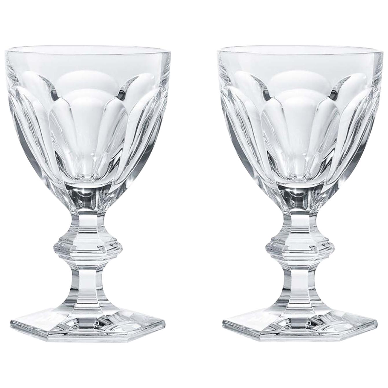 Baccarat Set 2 Clear Crystal Water Glasses