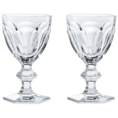 Baccarat-Set aus 2 Klarkristall-Wassergläsern
