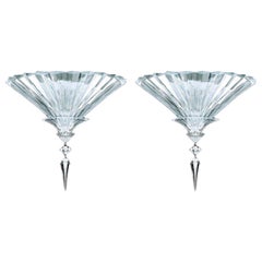 Baccarat Set di 2 unità da soffitto Mille Nuits in cristallo trasparente di medie dimensioni