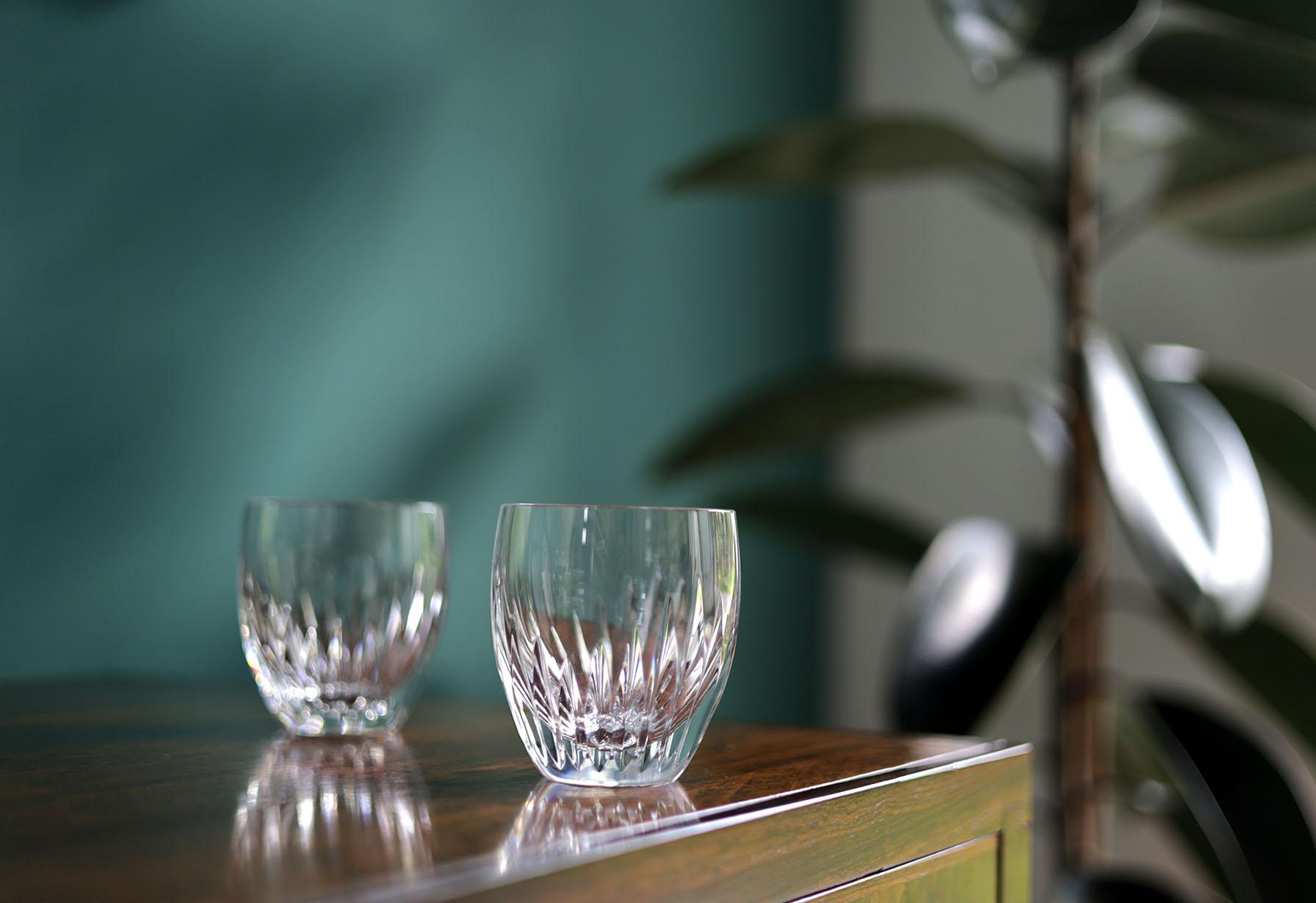 Hand-Crafted Baccarat Set of 6 Tumbler Glasses For Sale