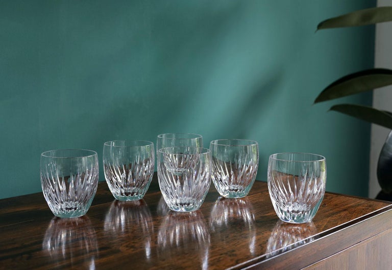 Baccarat Set of 6 Tumbler Glasses For Sale at 1stDibs
