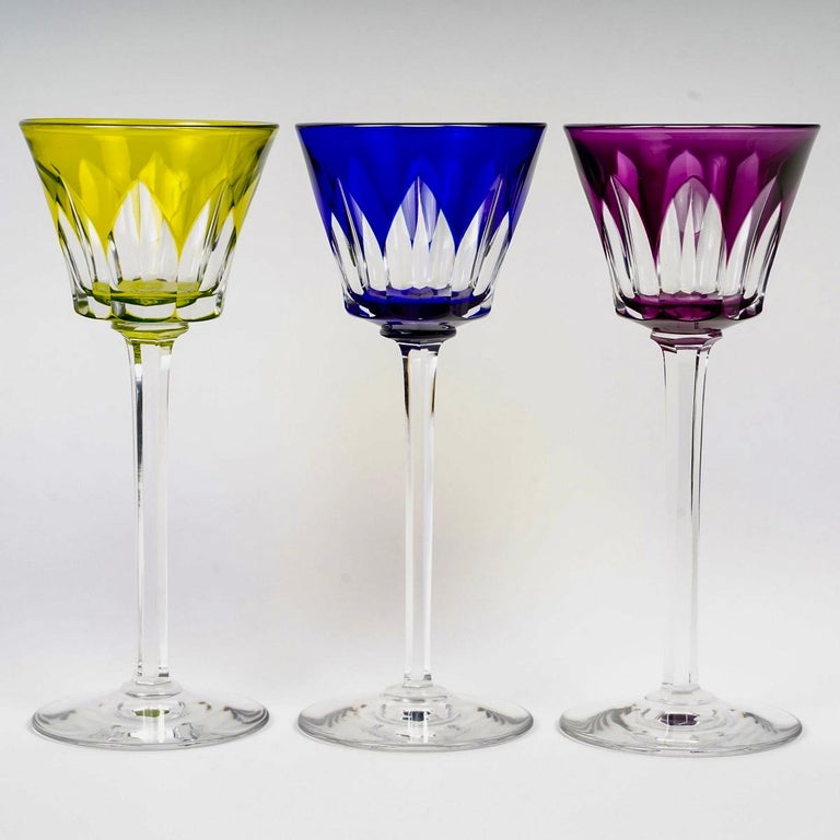 Baccarat - Set di bicchieri in cristallo colorato Caracas in vendita su  1stDibs | bicchieri baccarat colorati, bicchieri da degustazione cristallo  baccarat