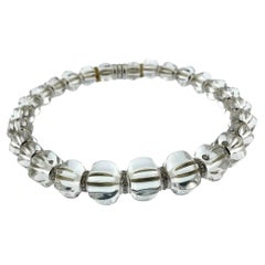 Collana Baccarat Sherazade in oro bianco con cristalli e diamanti