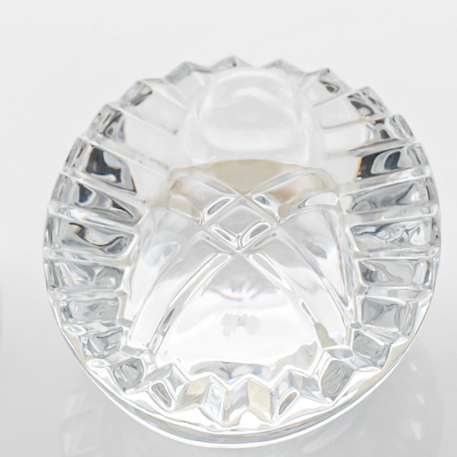 Baccarat Signiert Kristall Weihnachtsgeschichte Set, Frankreich im Zustand „Gut“ im Angebot in Rijssen, NL