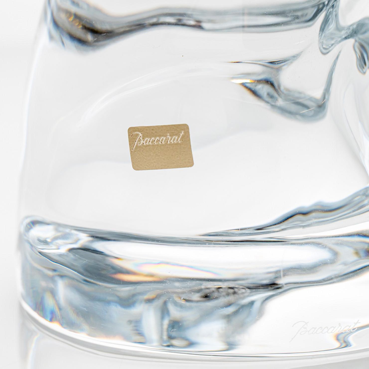 Autre Sculpture de chat assis en cristal signée Baccarat, France en vente