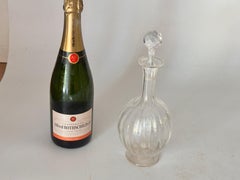 Baccarat Style Crystal Rond Perfection Decanter France 20th Century