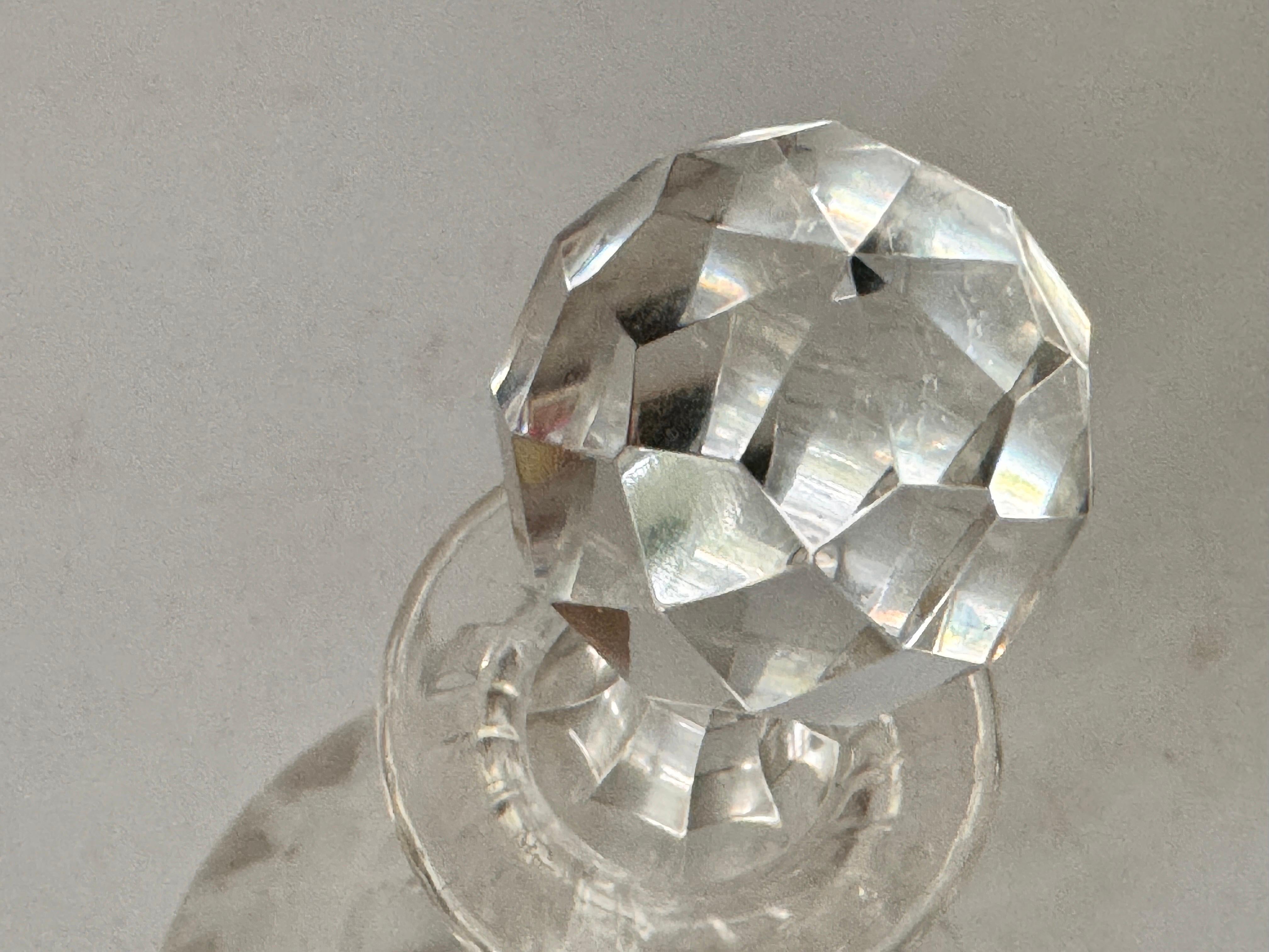 Français Carafe Rond Perfection de style Baccarat, France, 20ème siècle en vente