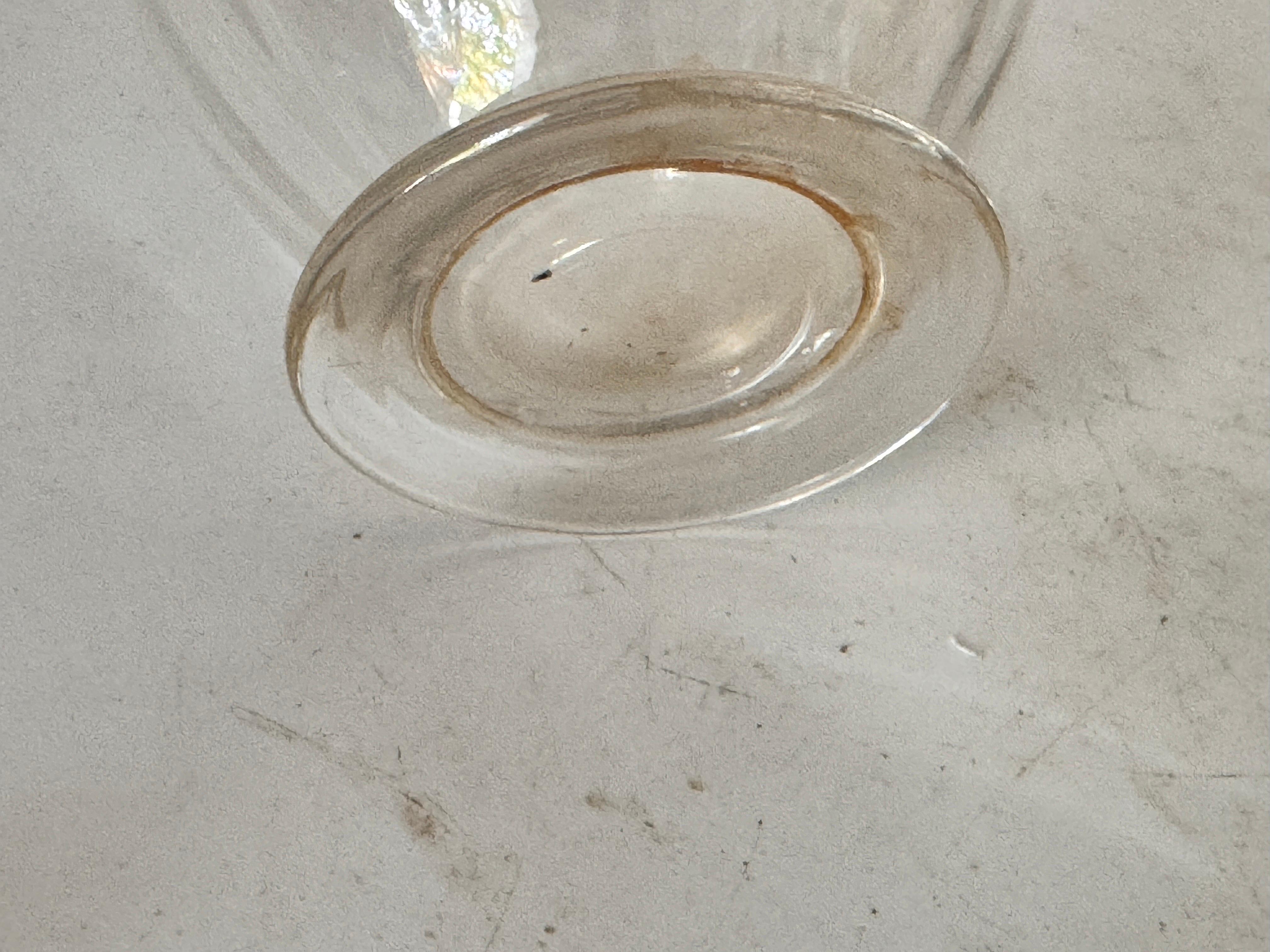 20ième siècle Carafe Rond Perfection de style Baccarat, France, 20ème siècle en vente