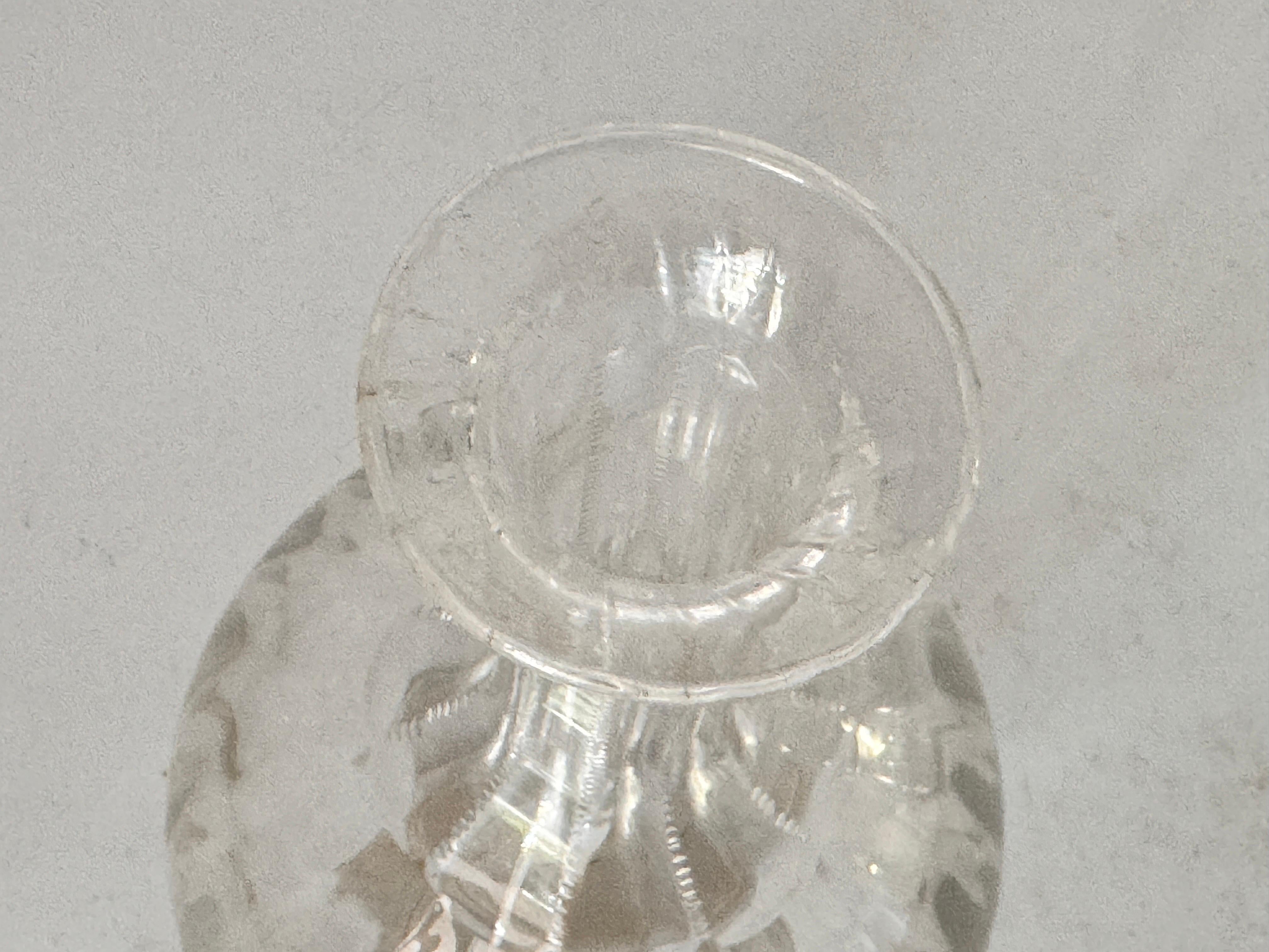 Carafe Rond Perfection de style Baccarat, France, 20ème siècle en vente 1