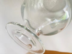 Baccarat Style Crystal Rond Perfection Whiskey Decanter France 20th Century