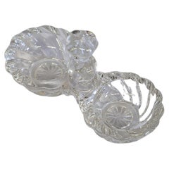 Baccarat Swirl Bambous Double Dish