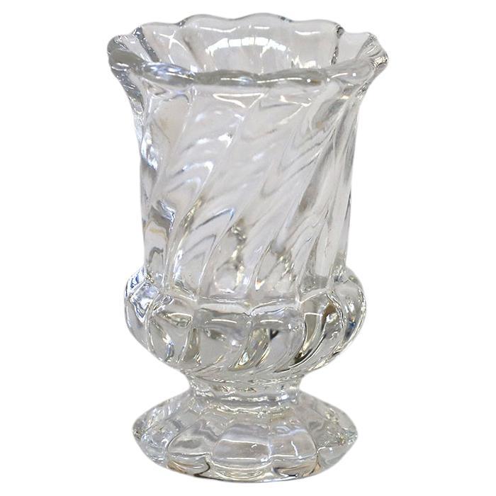Baccarat Swirl Bambous Tooth Pick Holder