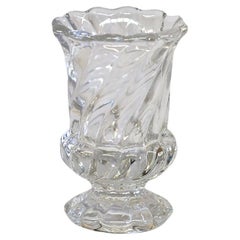 Vintage Baccarat Swirl Bambous Tooth Pick Holder