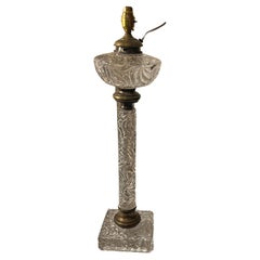 Antique Baccarat Table Lamp No:2