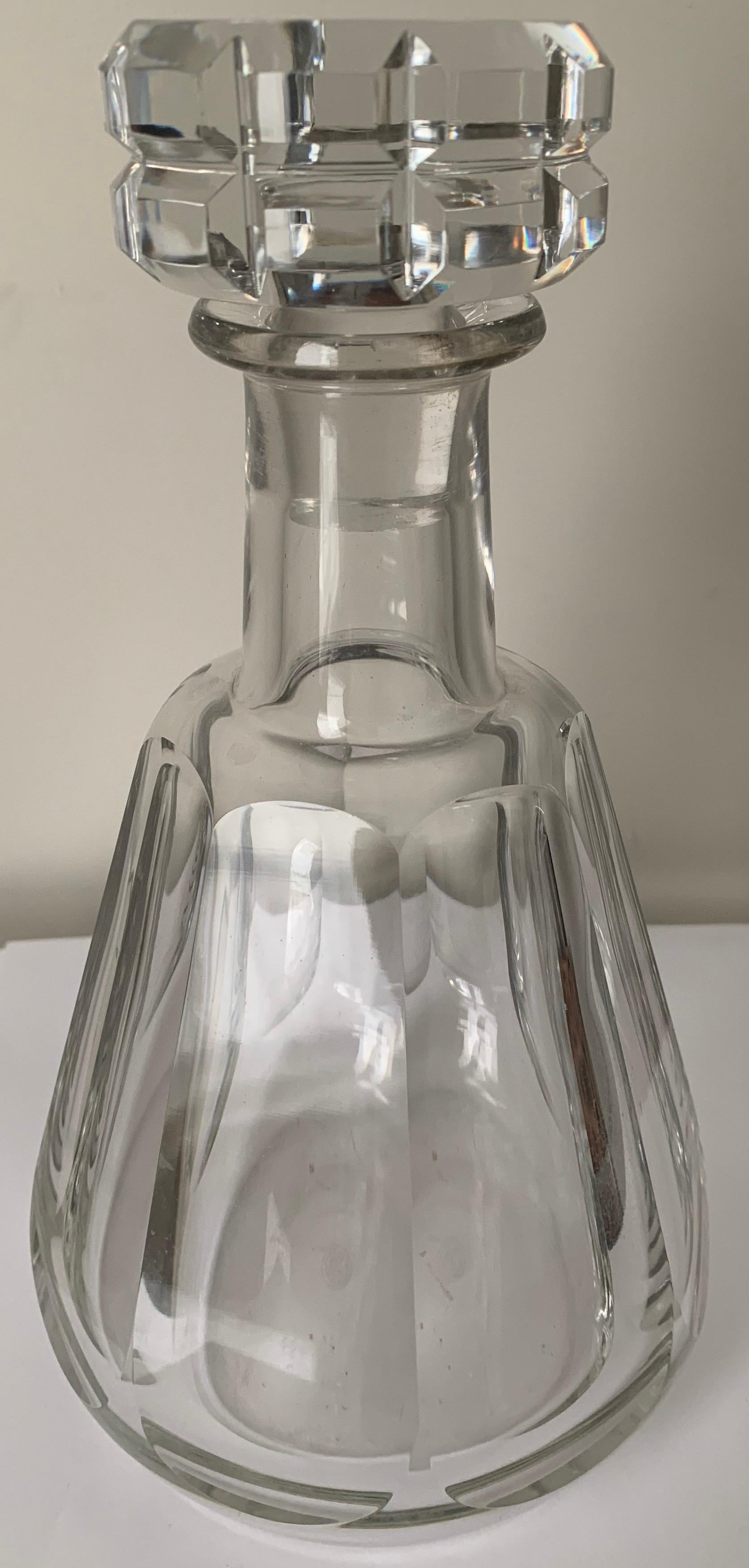 20th Century Baccarat Talleyrand Crystal Decanter