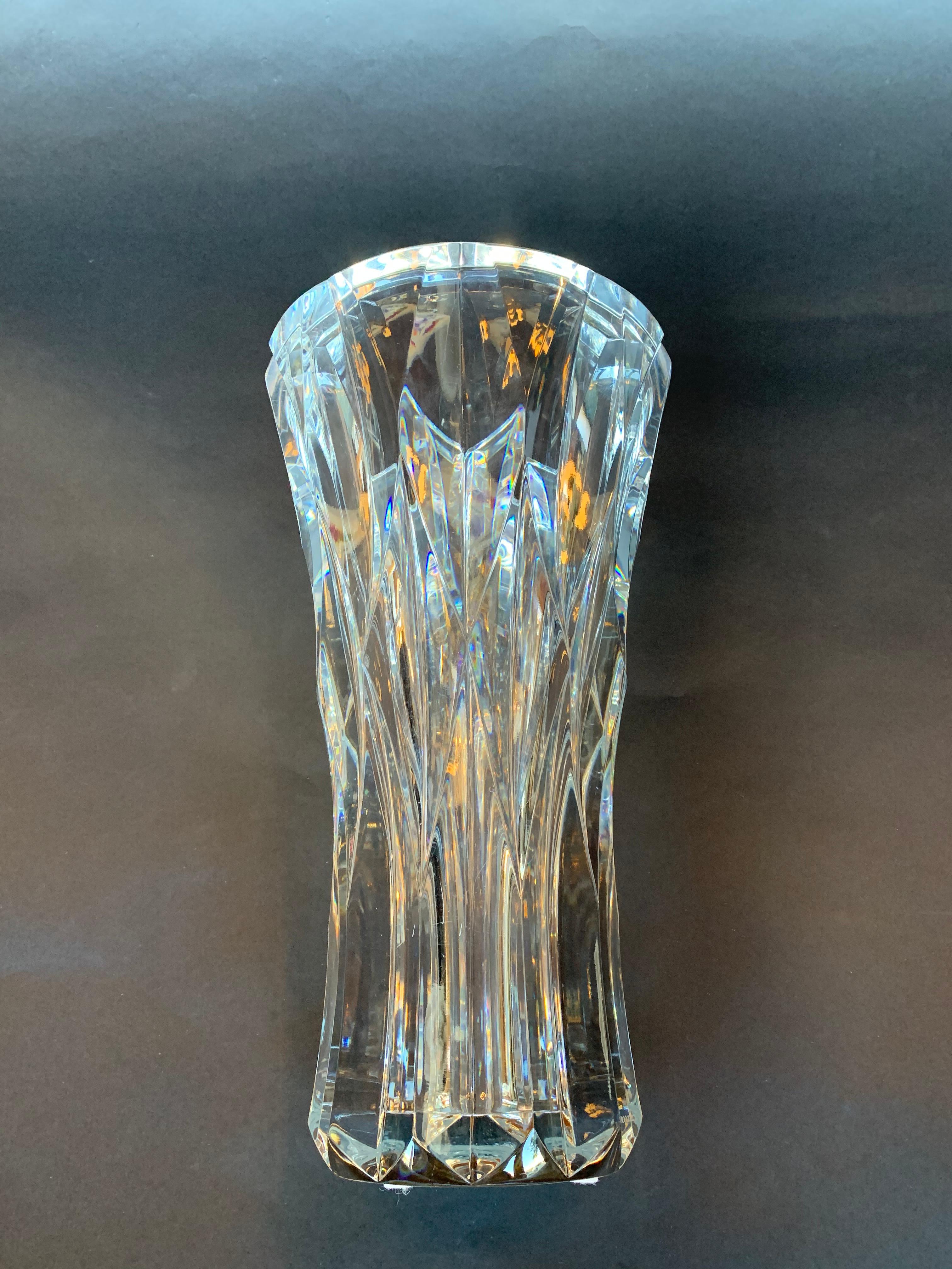 Contemporary Baccarat Vase