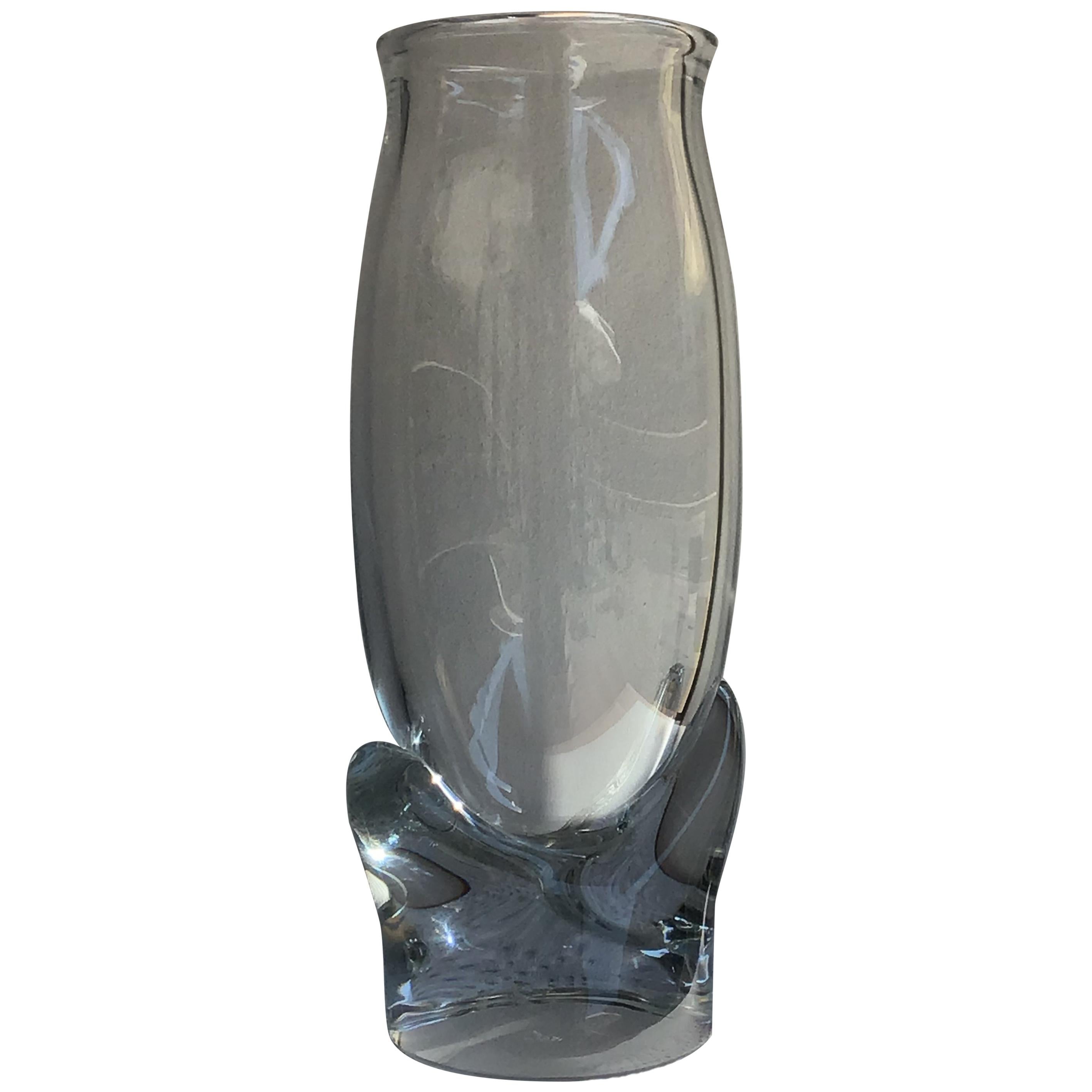 Baccarat Vase Glass 1960 France