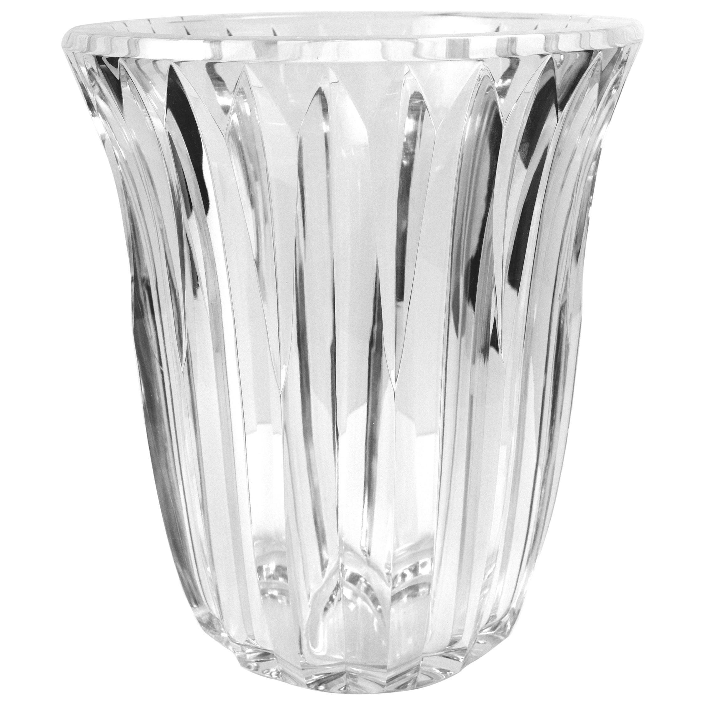 Baccarat Vintage Cut Crystal Vase
