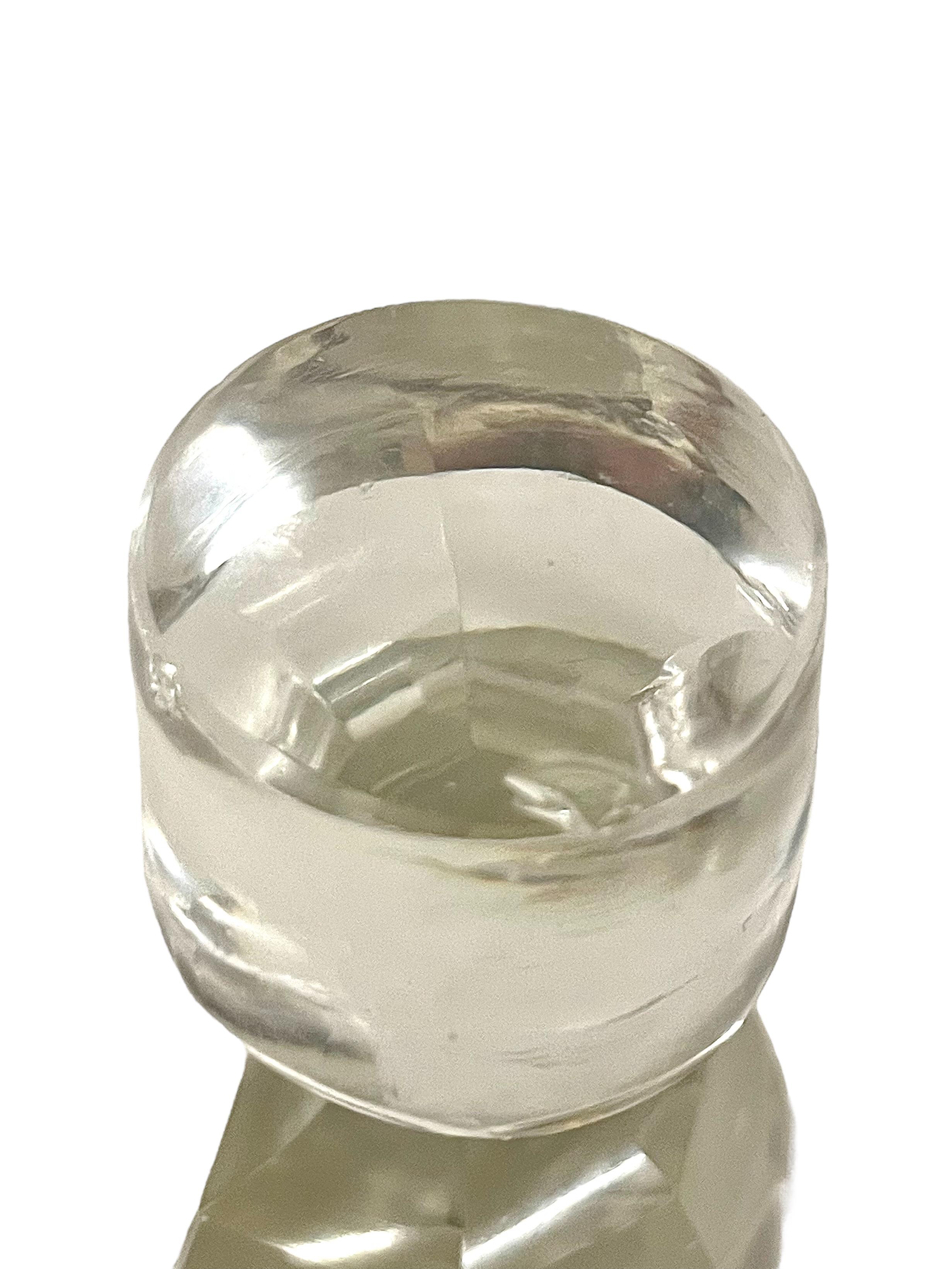 Vintage Baccarat geschliffenem Kristall Dekanter im Angebot 2
