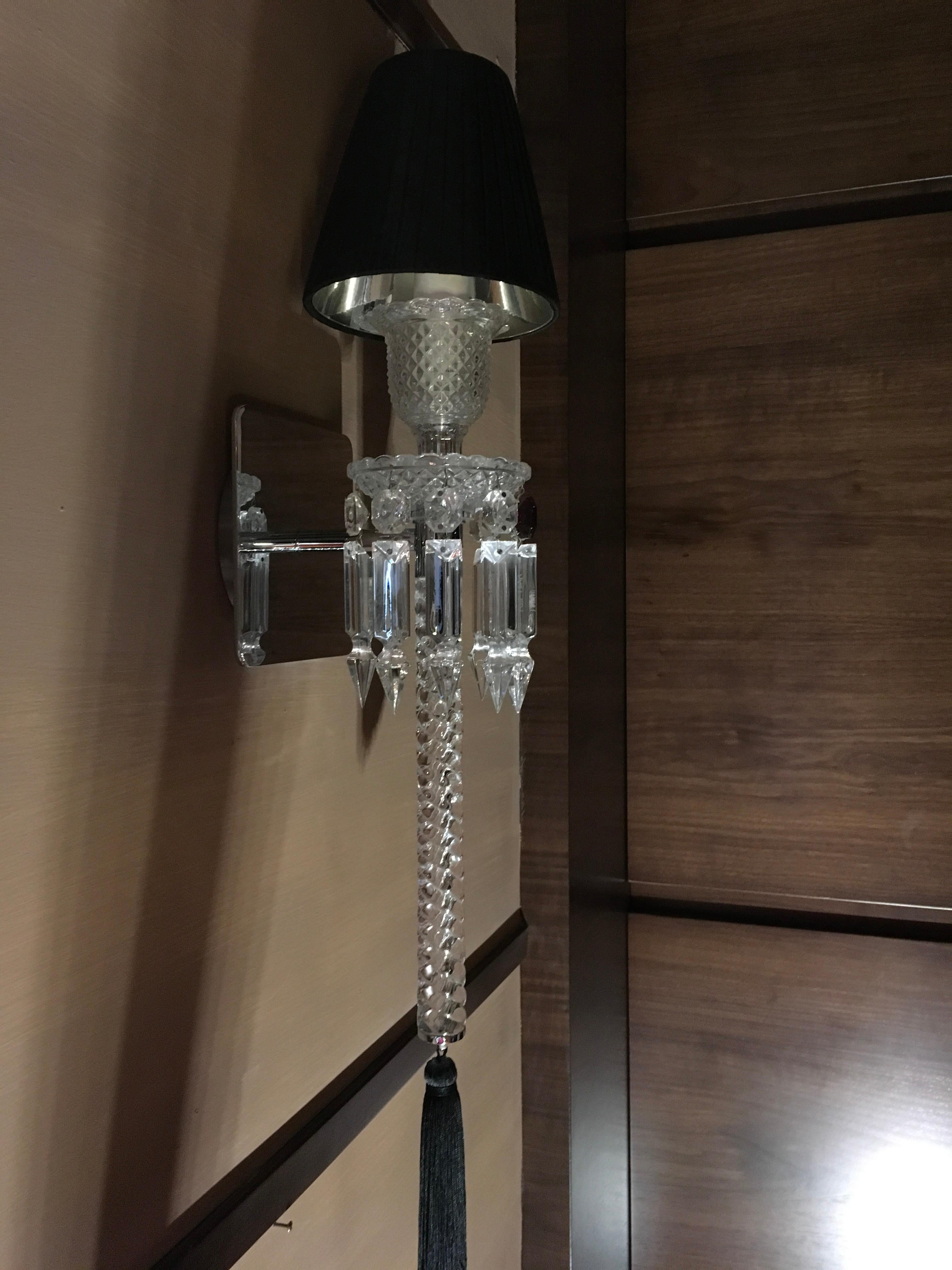 baccarat sconces