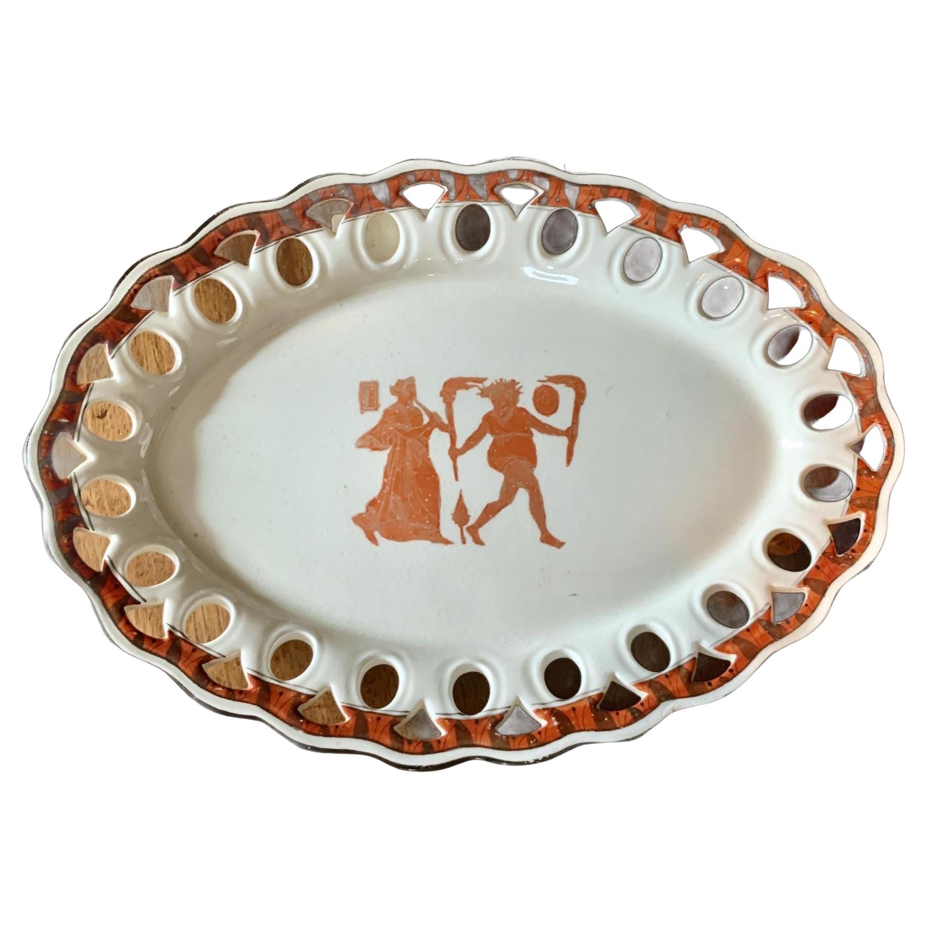 Assiette Bacchanale en vente