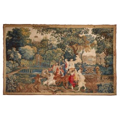 Bacchus and Ariadne, early 18th Century mythological tapestry