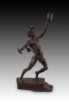 Bacchus. Bronze. RENDA, Giuseppe (1859/92-1939).