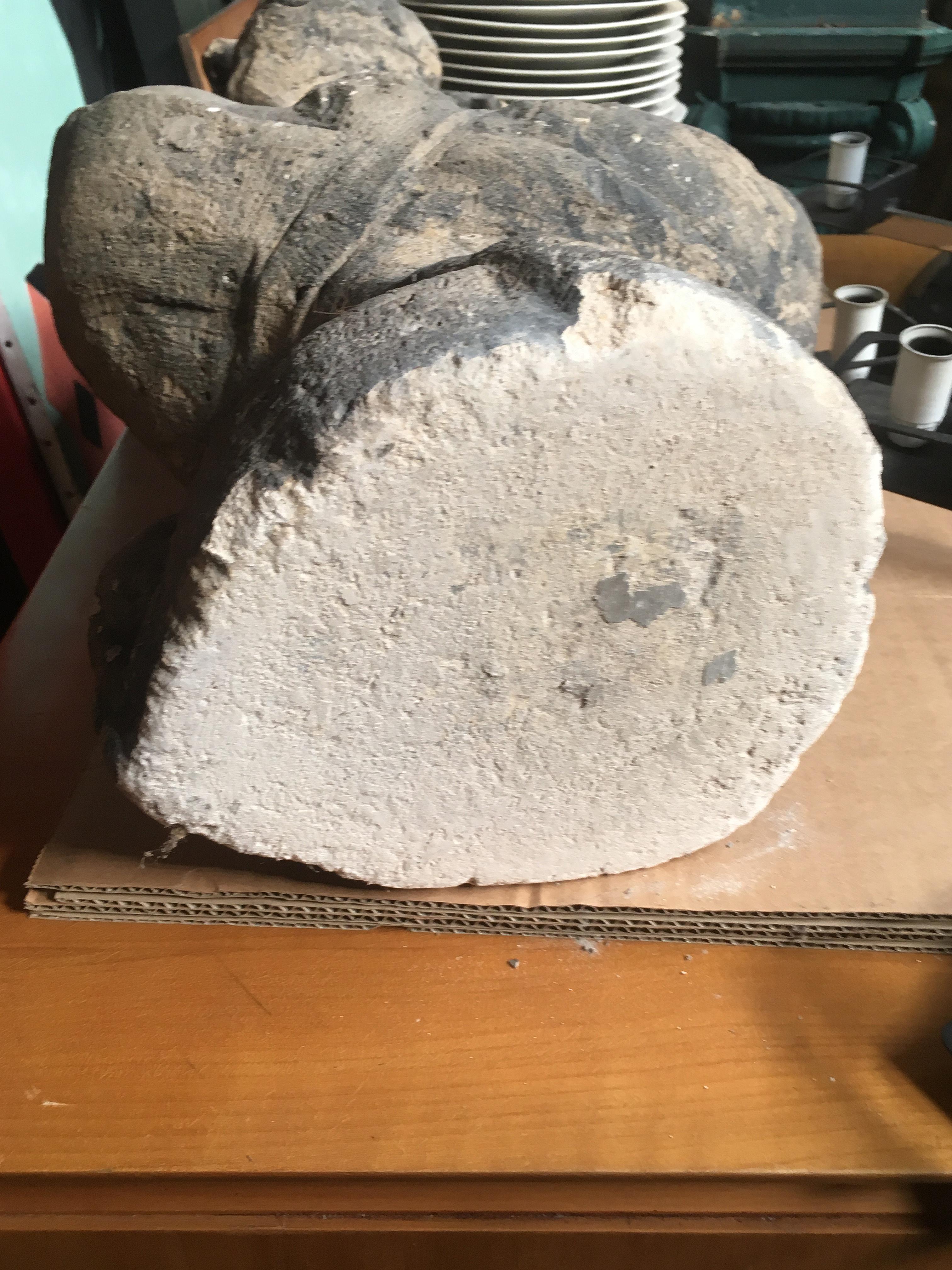 Bacchus Bust in Limestone, circa 1900/1930 For Sale 4