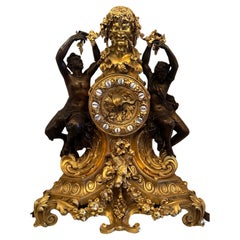 Used Bacchus Mantle Clock