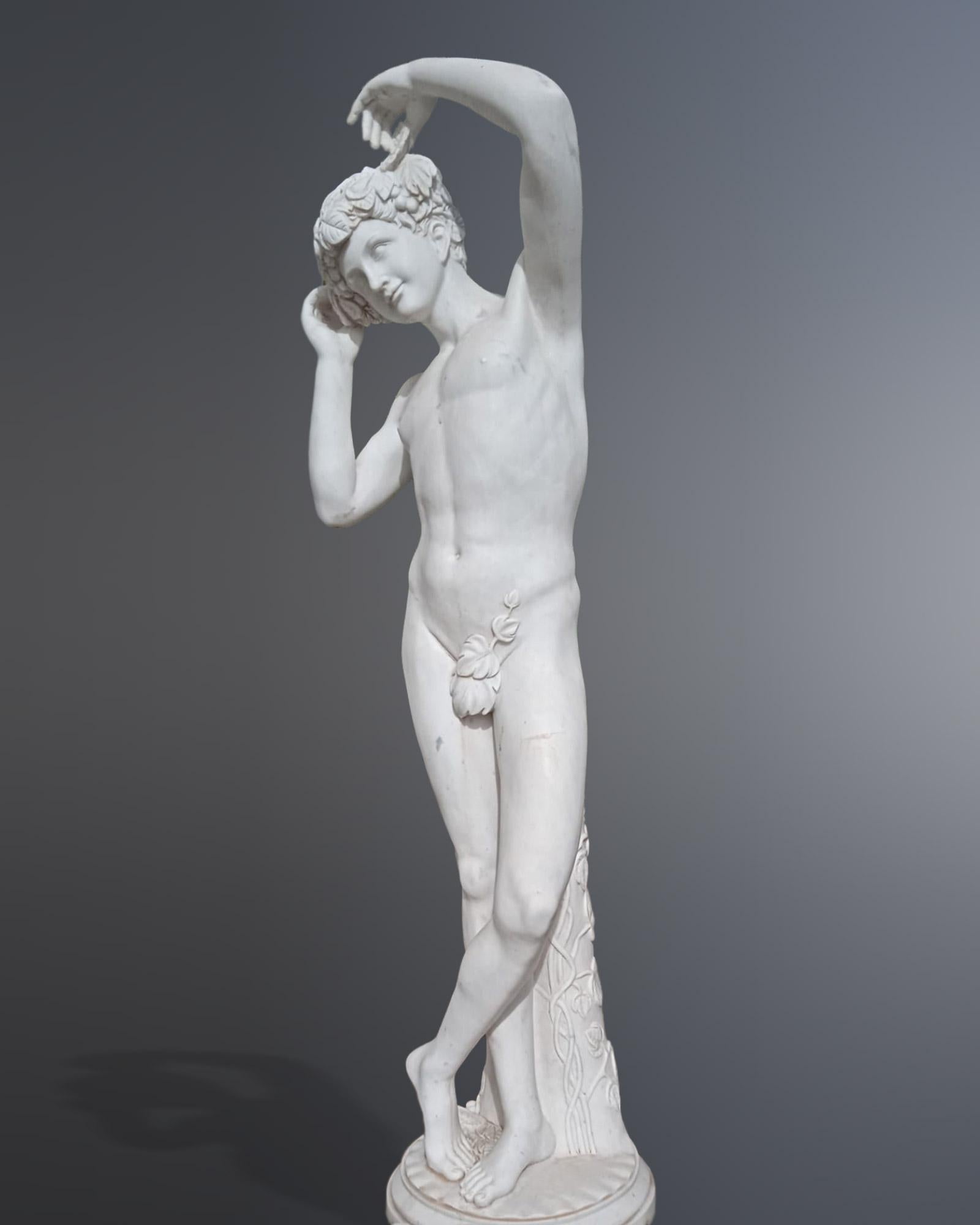 Bacchus sculpture In Good Condition For Sale In Rome, IT