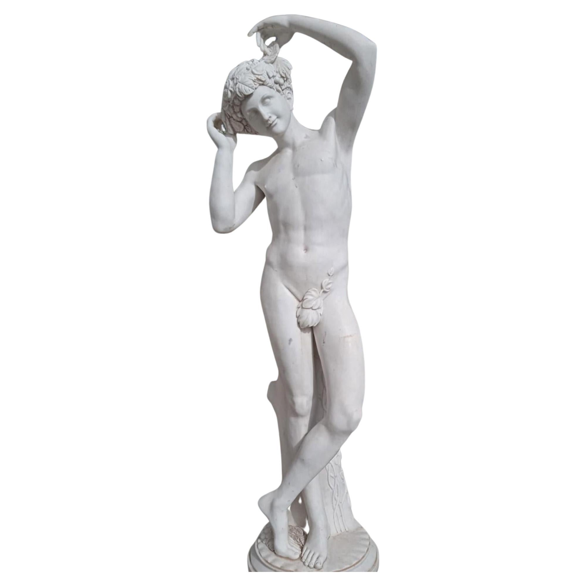 Bacchus sculpture For Sale