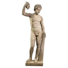 Bacchus sculpture in Vicentina stone