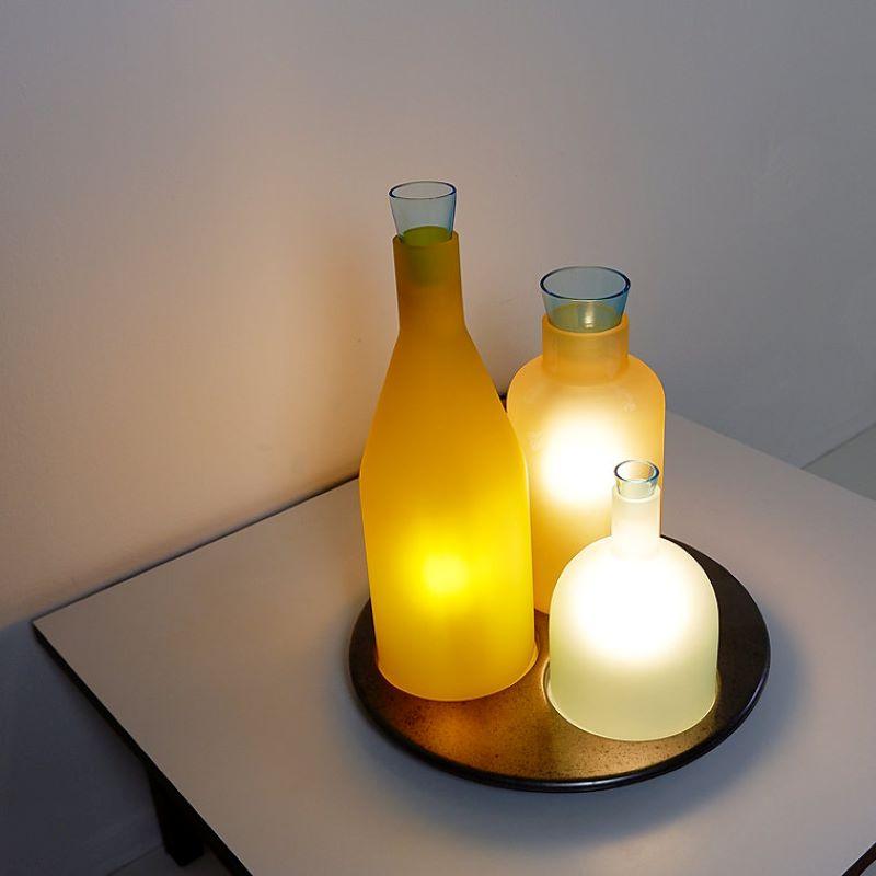 Lampe de bureau italienne en verre de Murano Bacco 1-2-3 par Gido Rasati pour ITRE - 1980 en vente 6