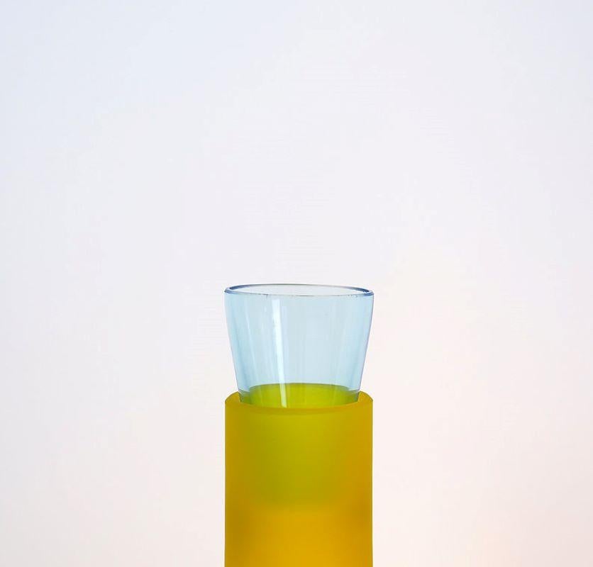 Verre de Murano Lampe de bureau italienne en verre de Murano Bacco 1-2-3 par Gido Rasati pour ITRE - 1980 en vente