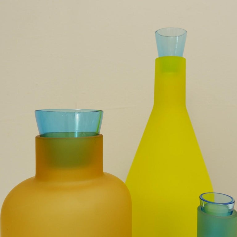 "Bacco 1-2-3" Italian Murano Glass Table Lamp by Gido ...
