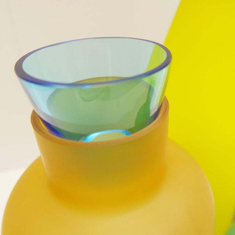 "Bacco 1-2-3" Italian Murano Glass Table Lamp by Gido ...