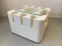 „Bacco“-Barwagen aus geformtem Kunststoff von Sergio Mazza für Artemide, Italien, ca. 1967